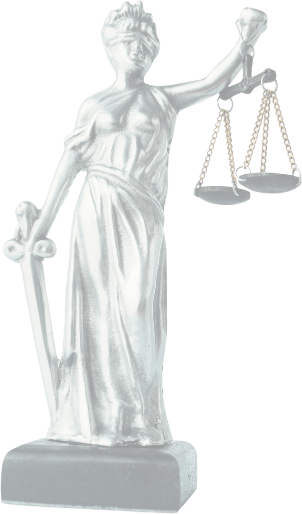 lady justice statue in law firm extralight